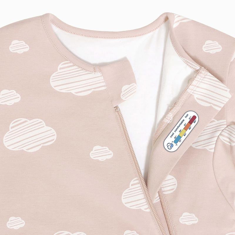 Kaiya Baby Organic Cotton Long Sleeve Sleep Sack - 1.0 TOG