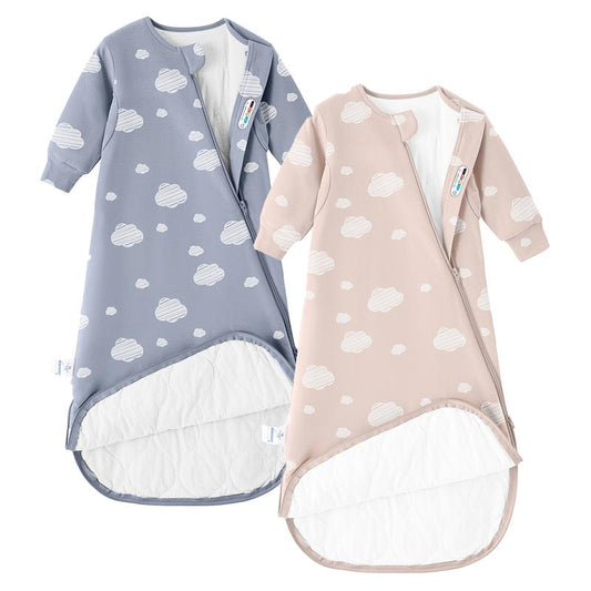 Kaiya Baby Organic Cotton Long Sleeve Sleep Sack - 1.0 TOG