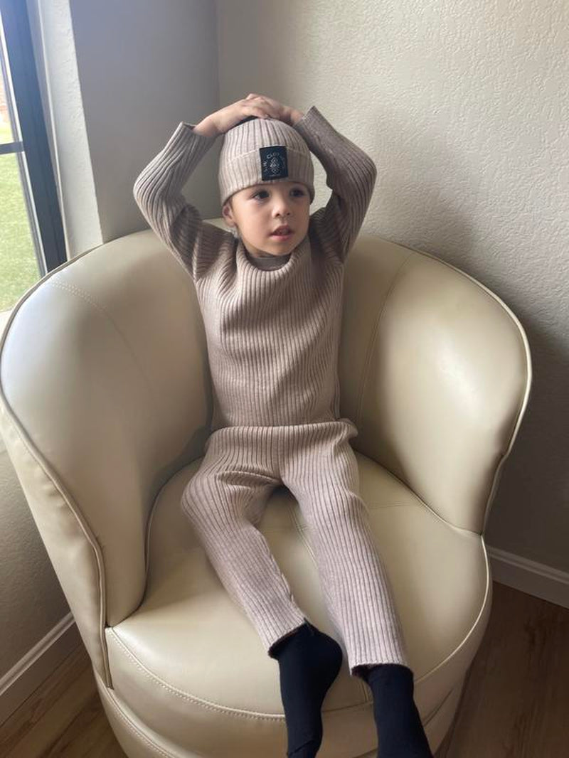 L.W. Clothing Company Organic Cotton 3-Piece Baby & Toddler Outfit - Lightweight, Comfortable, and Machine Washable for All Seasons