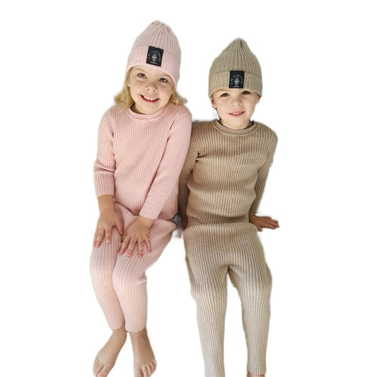 L.W. Clothing Company Organic Cotton 3-Piece Baby & Toddler Outfit - Lightweight, Comfortable, and Machine Washable for All Seasons